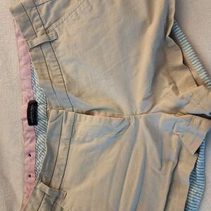 Southern Marsh 3 Inch Inseam Beige Casual Shorts